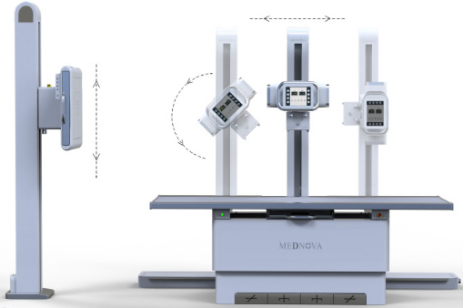 美諾瓦數(shù)字X射線攝影系統(tǒng)（雙立柱）D2RS_AT