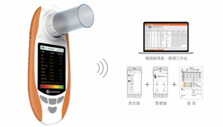 遠程便攜式肺功能儀SP10BT-上海朗逸醫療器械有限公司