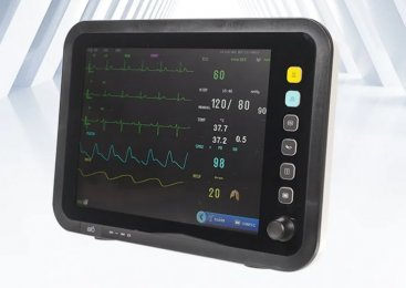 YK-8000C多參數監護儀：12.1英寸高亮度TFT、彩色液晶顯示屏